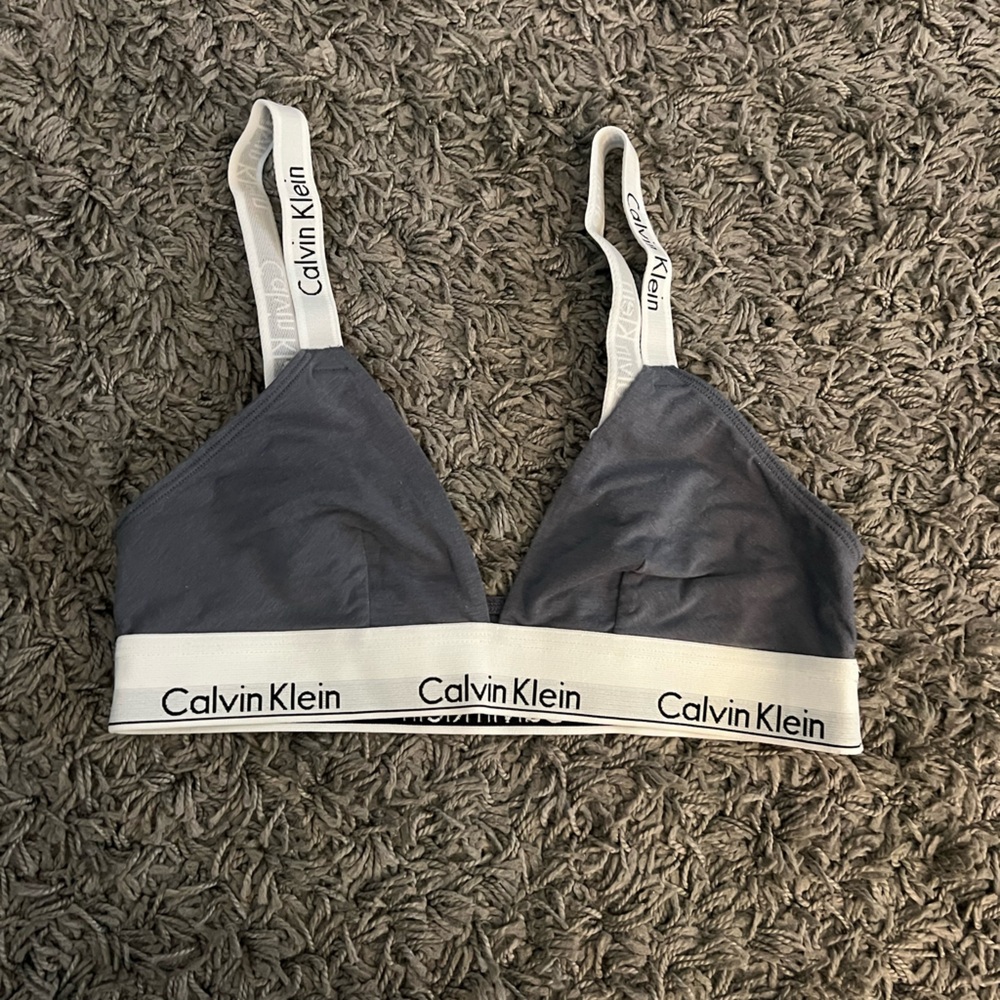 Calvin Klein Blue Bralette